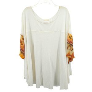 Easel Bell Sleeve Swing Tunic - L/XL